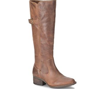 Born Mercado Light Brown Boots Size 8.5